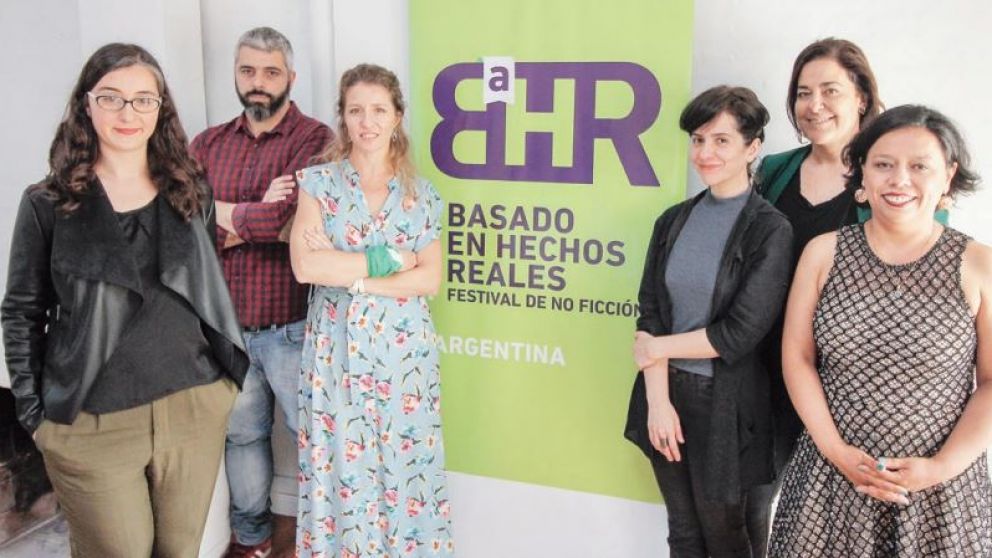 Victoria Rodríguez Lacrouts, Víctor Malumián, Luciana Mantero, Ana Prieto, Silvina Heguy y Cecilia González, organizadores de BaHR