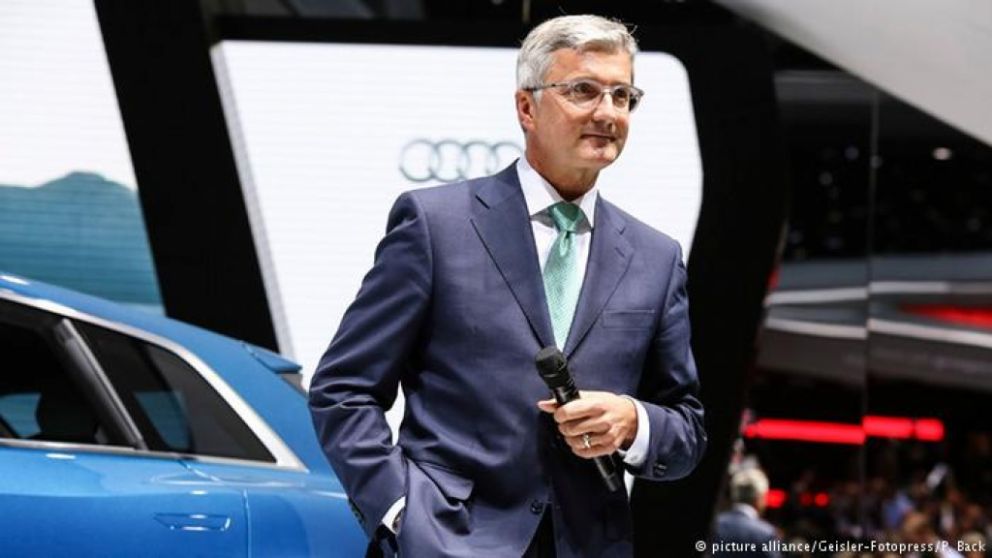 La Justicia alemana detuvo al director de Audi, Rupert Stadler