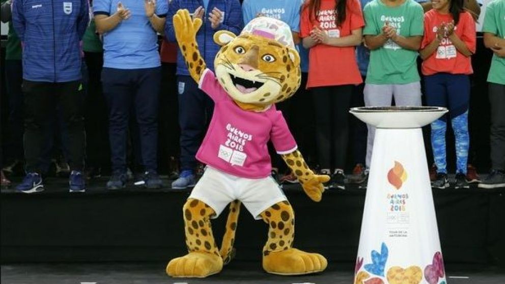 Improvisaron una salida elegante para que los atletas se lo puedan llevar de recuerdo