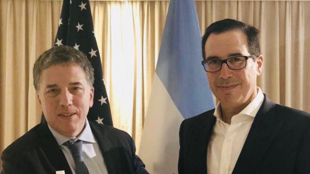 Dujovne se reunió con Mnuchin y condenaron a Maduro
