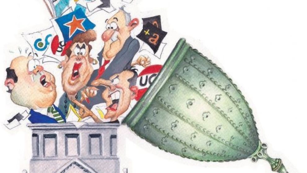 Cambian las camisetas pero el bipartidismo nunca se retira