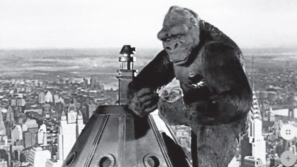 King Kong de 1933, una película irrepetible.
