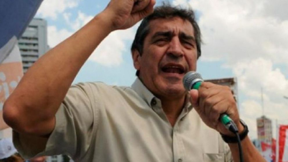 Godoy (ATE), uno de los líderes de la protesta