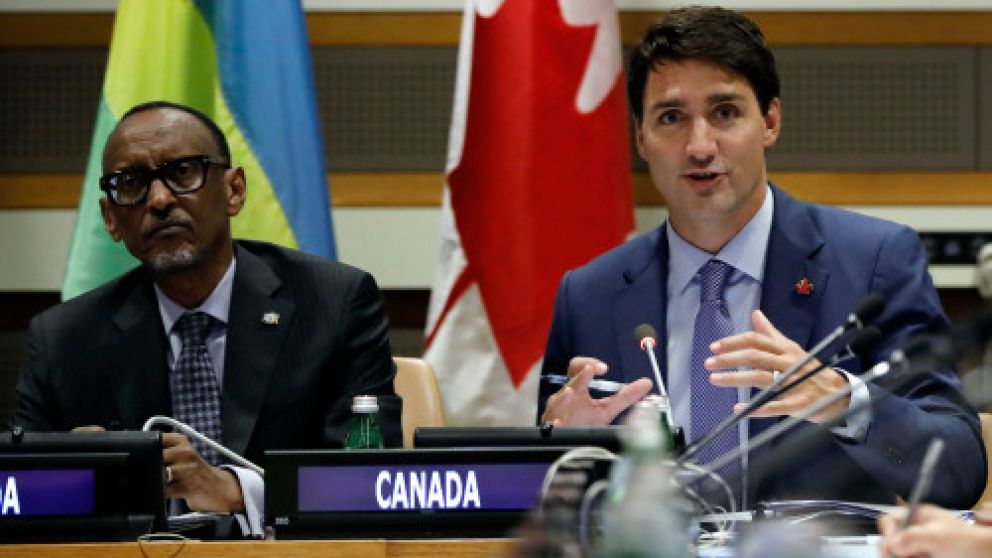 Trudeau participaba personalmente ayer de la negociación