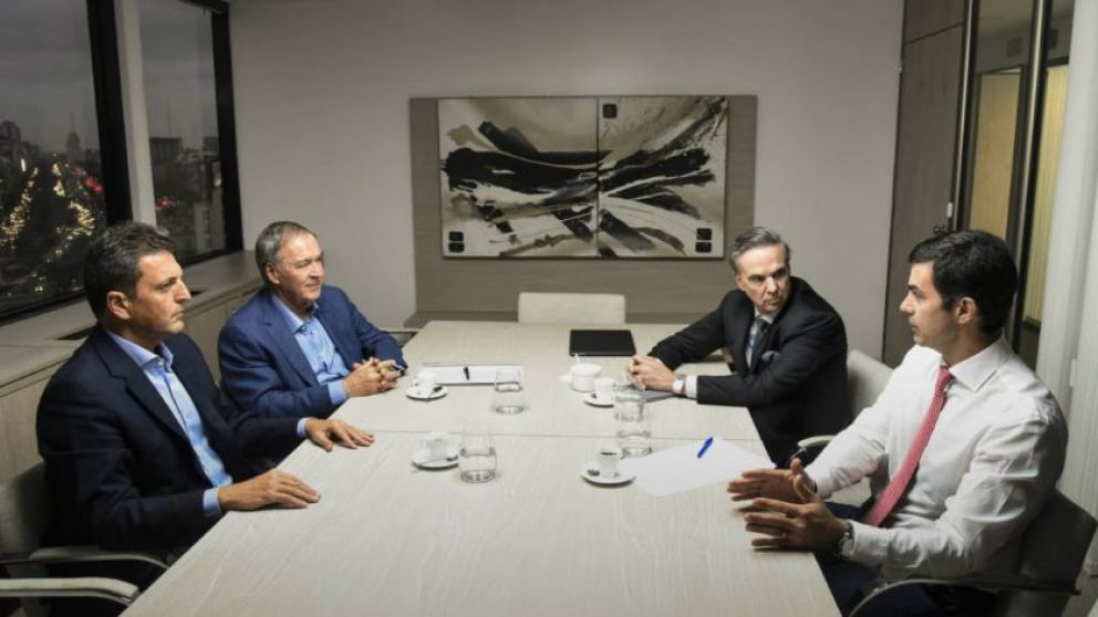 Massa, Schiaretti, Pichetto y Urtubey lazaron "Alternativa nacional", un espacio peronista para competir contra Macri en las pr�ximas elecciones