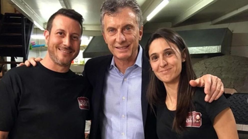 Macri visitó una pizzería y se abrió "la grieta" con los comerciantes