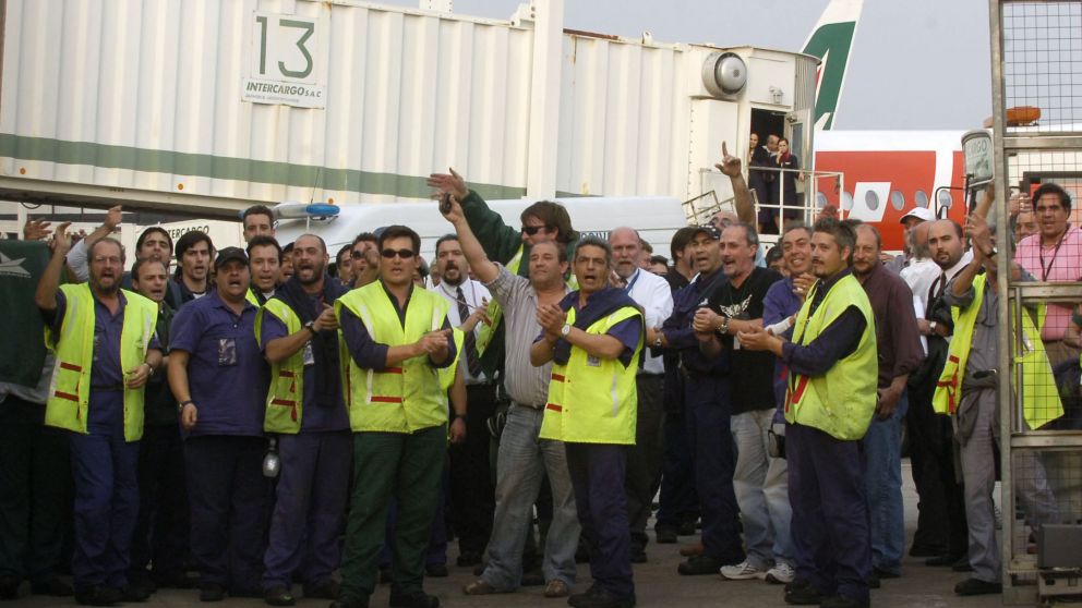 Trabajadores de la empresa Intercargo realizaron un paro por conflicto sindical