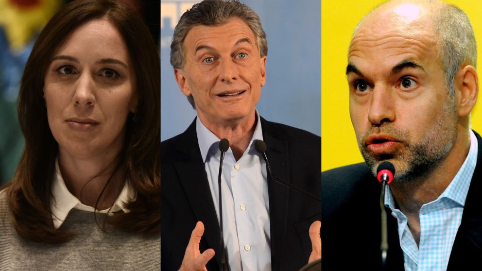 Macri, Larreta y Vidal se muestran juntos para dar una señal de firmeza