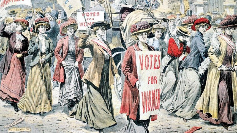 Voz femenina en las urnas