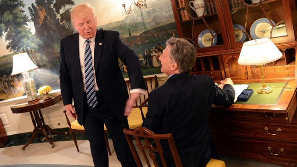 Trump expresó su "firme apoyo" a Argentina