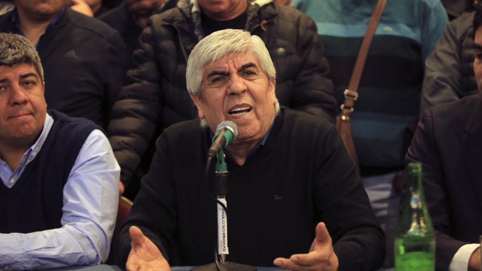 Moyano adelant� que en octubre Camioneros saldr� "a dar pelea para negociar paritarias"