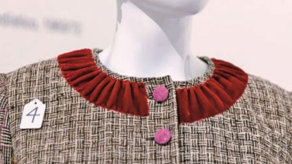 Se pueden ver trabajos de Mary Tapia, diseñadora pionera local