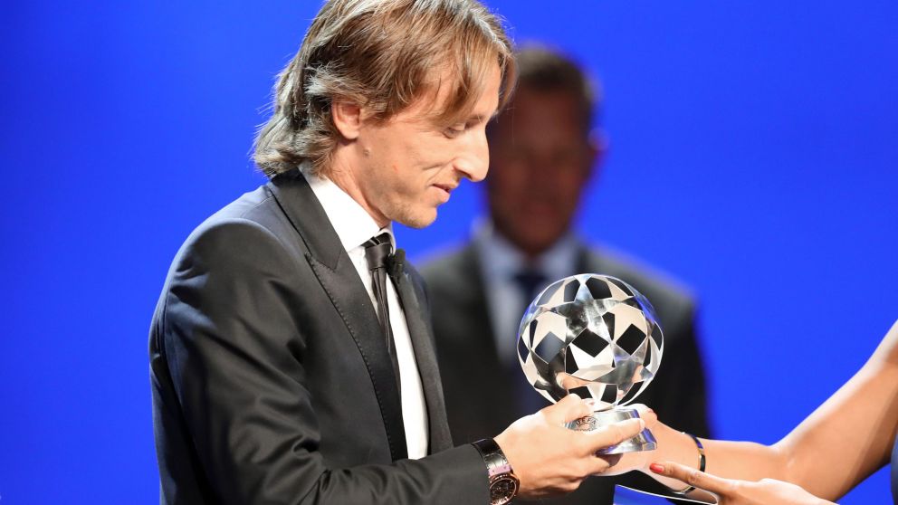 Luka Modric, el mejor de UEFA Champions League