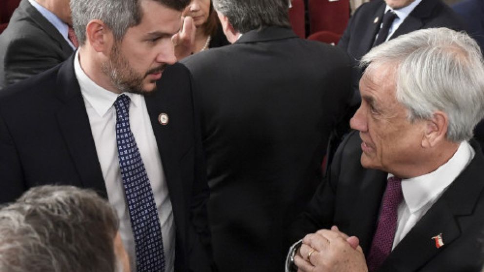 Peña dialoga con Piñera; hubo avances en la integración