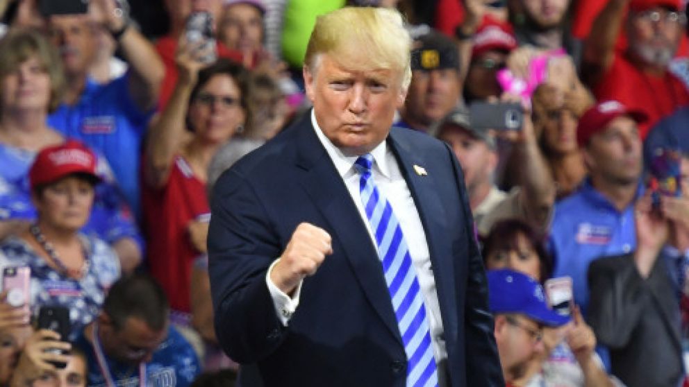 Trump anunció los aranceles en un acto en West Virginia