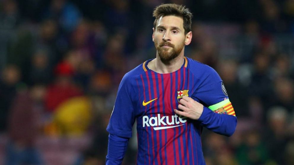 El argentino Lionel Messi, del Barcelona, aparece en el quinto lugar
