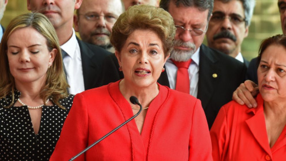 Rousseff llegó a presidenta, pero fue destituida