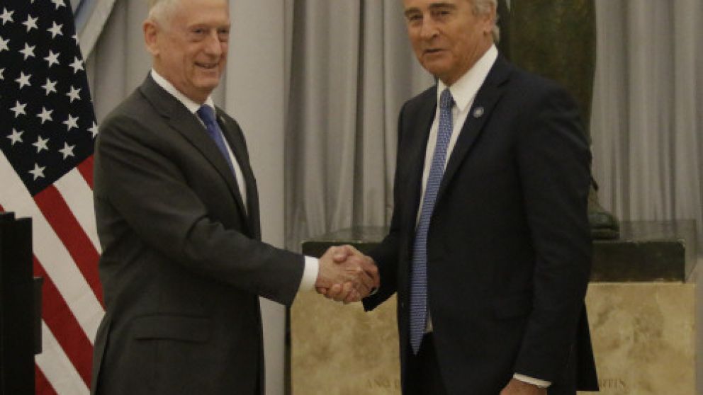 Aguad y Mattis hablaron de una relación “inteligente”