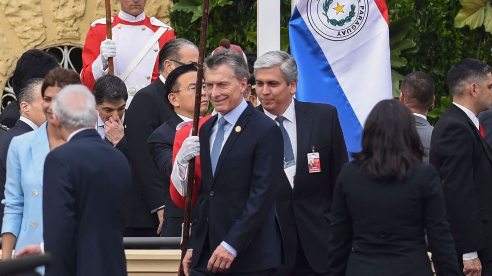 Macri participó de la asunción del nuevo presidente de Paraguay, Mario Abdo