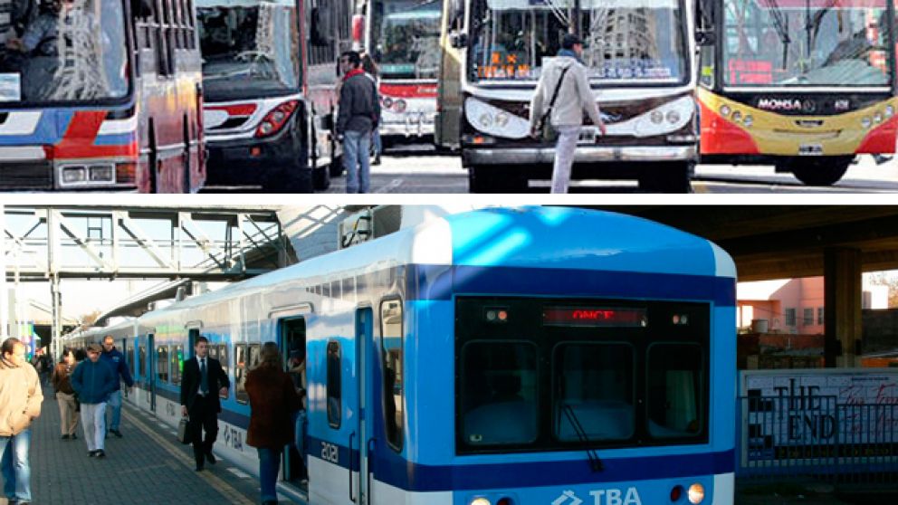 Tarifas: vuelven a aumentar los boletos de colectivos y trenes