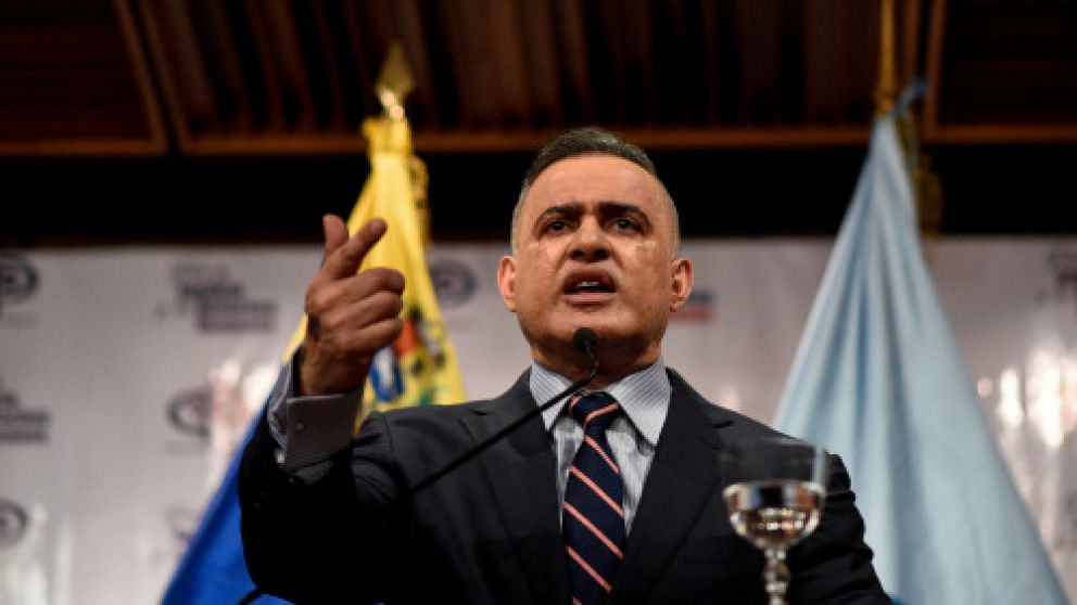 El fiscal general de Venezuela, Tarek William Saab lade