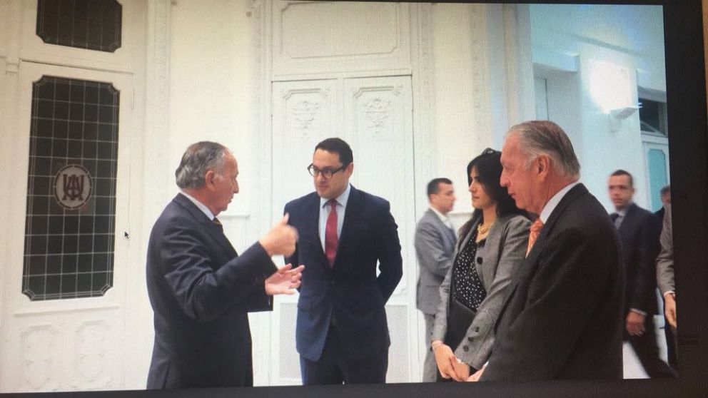 Cuccioli visitó al Comité Ejecutivo de la Afip en la sede de la UIA