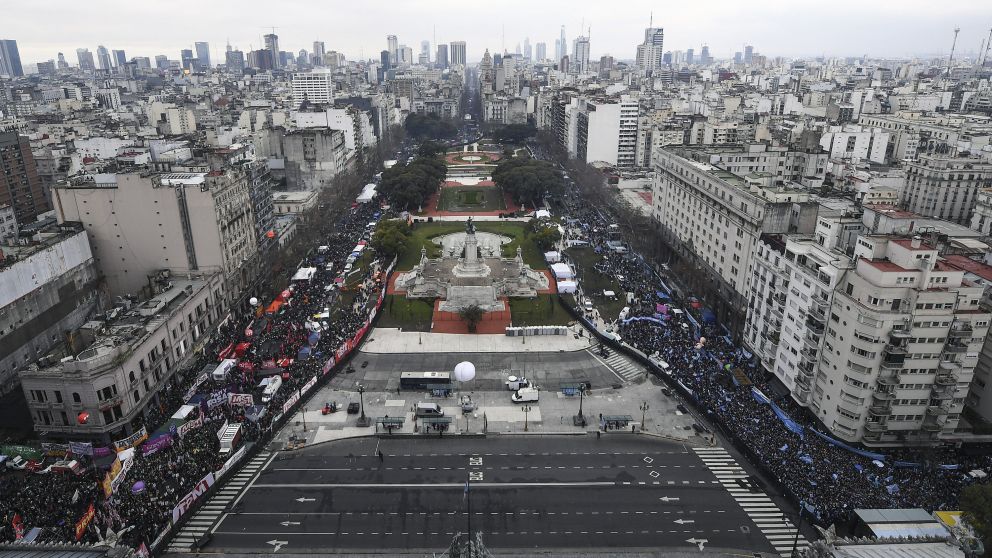 Vista desde la cúpula del congreso