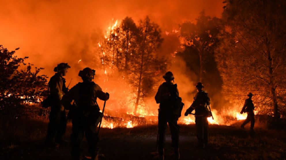 Hace dos semanas, otro incendio en la zona de Redding provocó la muerte de siete personas