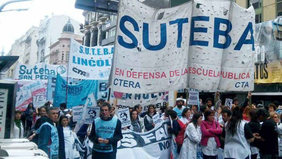 Gobierno Bonaerense confirmó que ya analiza las sanciones para Suteba