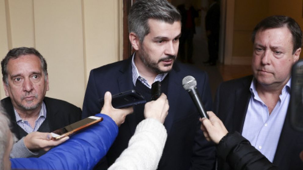 Barañao, Peña y Weretilneck, tras la reunión