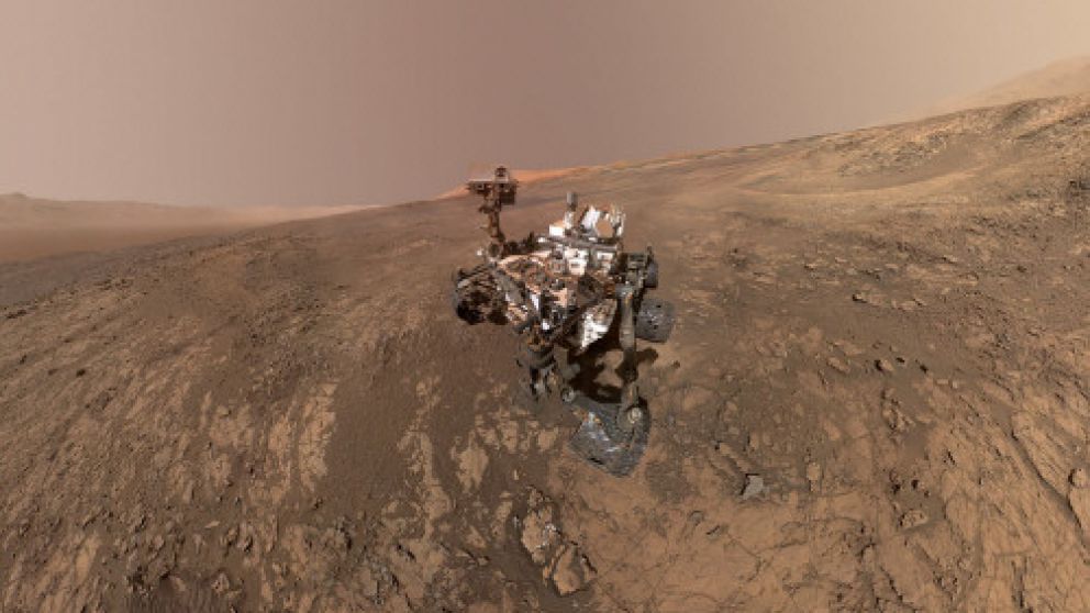 El robot Curiosity fue el primero en detectar rastros de agua 