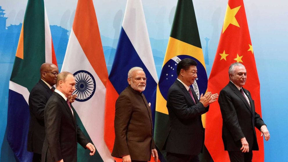 Brasil, Rusia, India, China y Sudáfrica integran el grupo