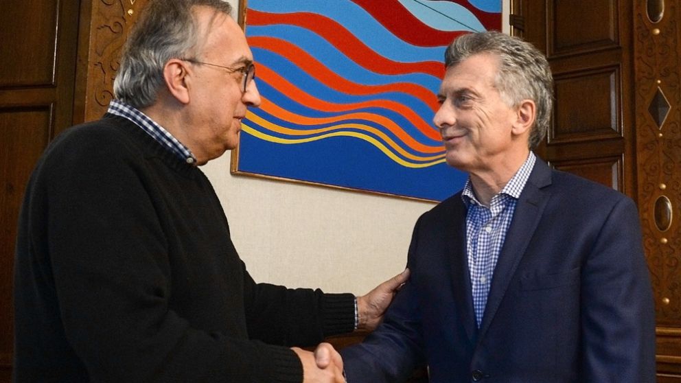 Marchionne se reunió con Macri en Buenos Aires a principios de año
