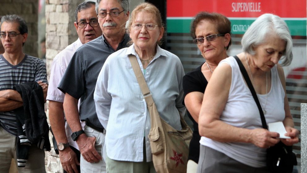 Los jubilados pierden frente a la inflación