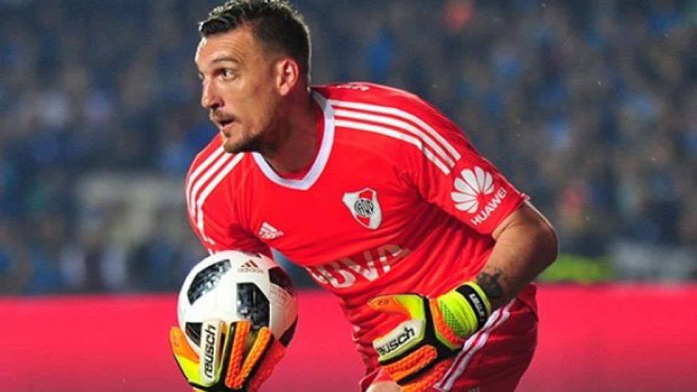El arquero de River solicitó la nacionalidad colombiana