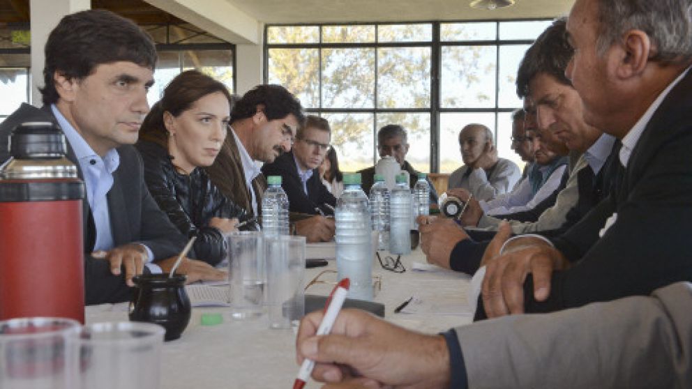 La gobernadora Vidal recibió días atrás a las entidades del campo