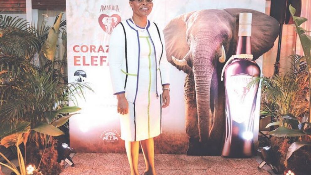 La embajadora abrió las puertas de su residencia para el evento