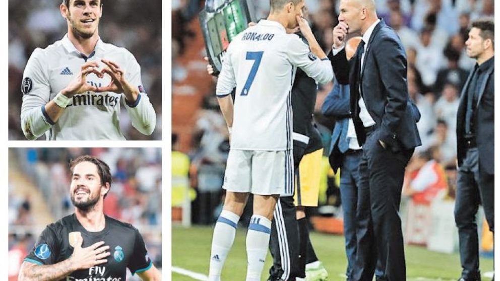 Bale e Isco no cuadran en el gusto de CR7 para un duelo en que el Real buscará hombres para cerrarse