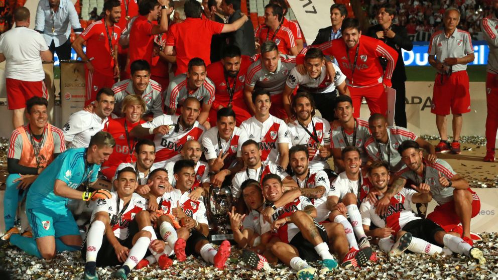 La postal de River campeón