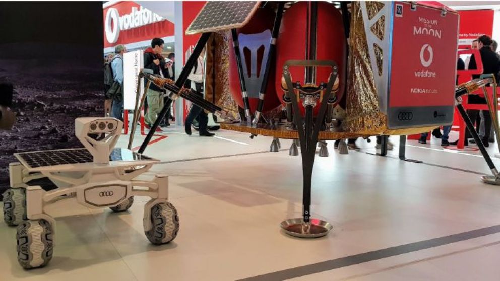 Tres empresas europeas instalarán una red de telefonía móvil en la Luna