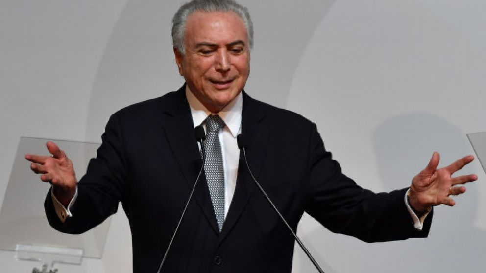 Temer se quejó porque no cobró su jubilación en noviembre y diciembre