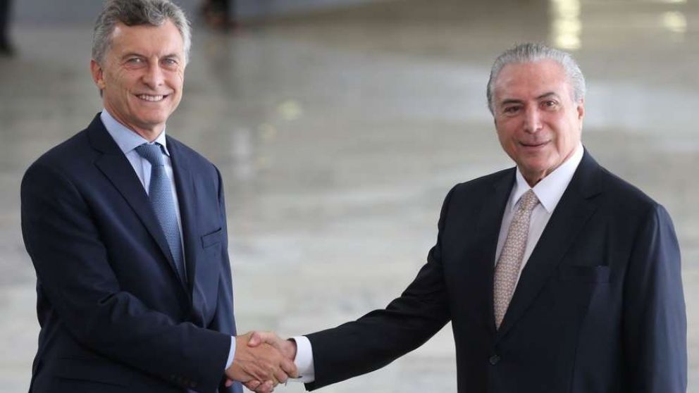 Macri destacó que Brasil seguirá siendo socio estratégico de la Argentina
