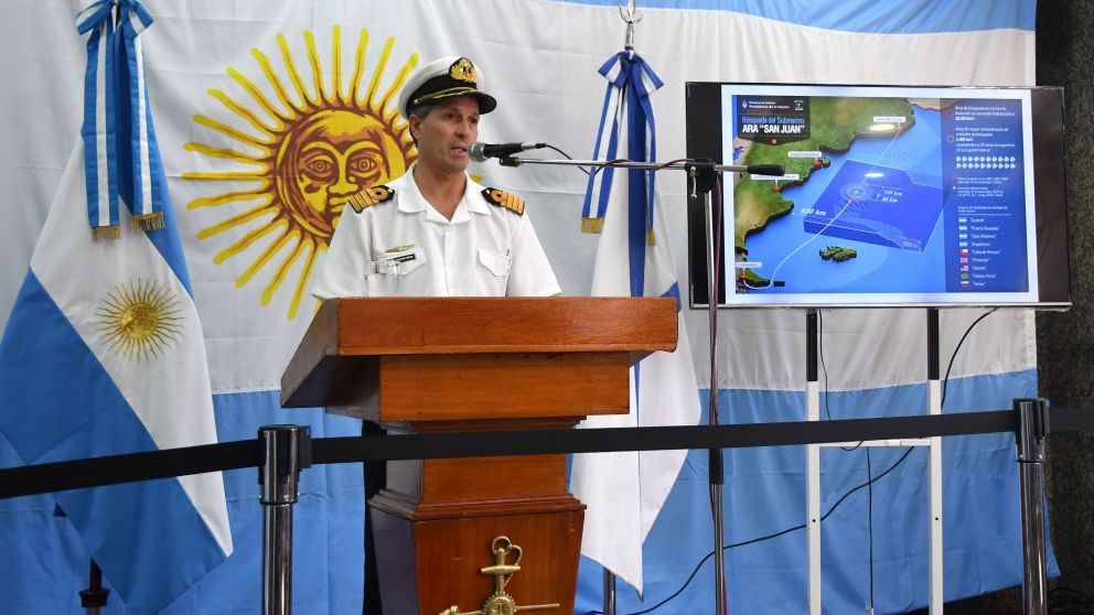 La armada descartó que los objetos hallados sean del ARA San Juan