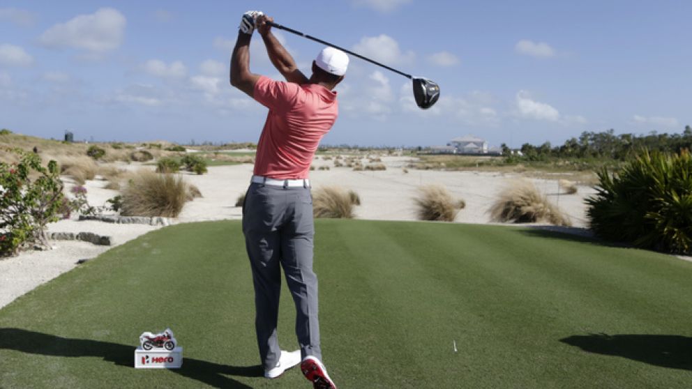 Tiger jugó rondas bajo par en sus prácticas esta semana