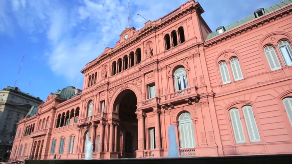 Los periodistas acreditados no pudieron ingresar a la Casa Rosada