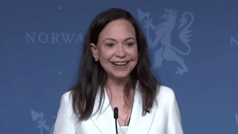 Corina Machado festejó la detención de Maduro