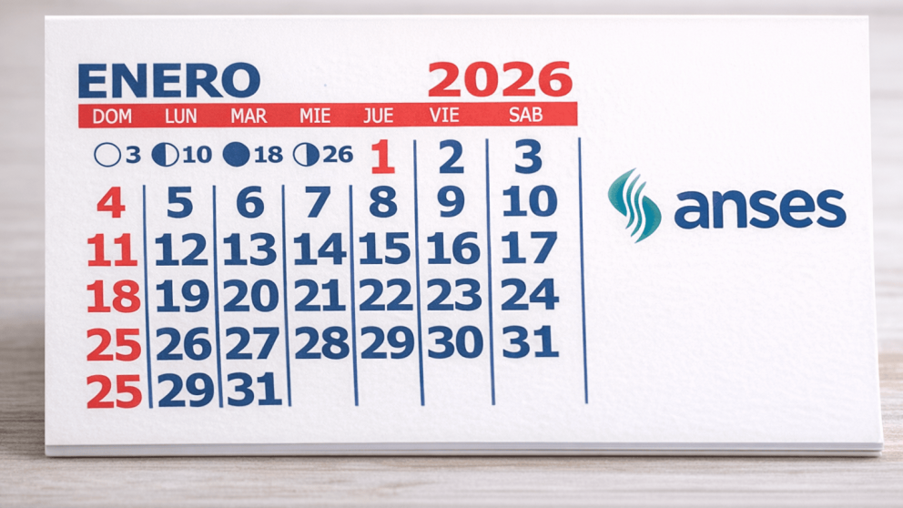 Calendario de enero para jubilados por terminación de DNI