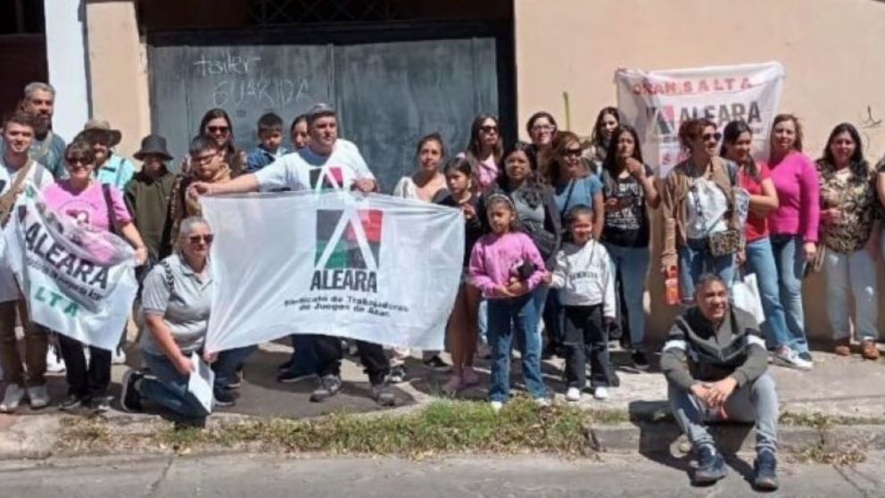 Trabajadores de casino se manifestaron varias veces en el año por la deuda que reclaman a NewStar