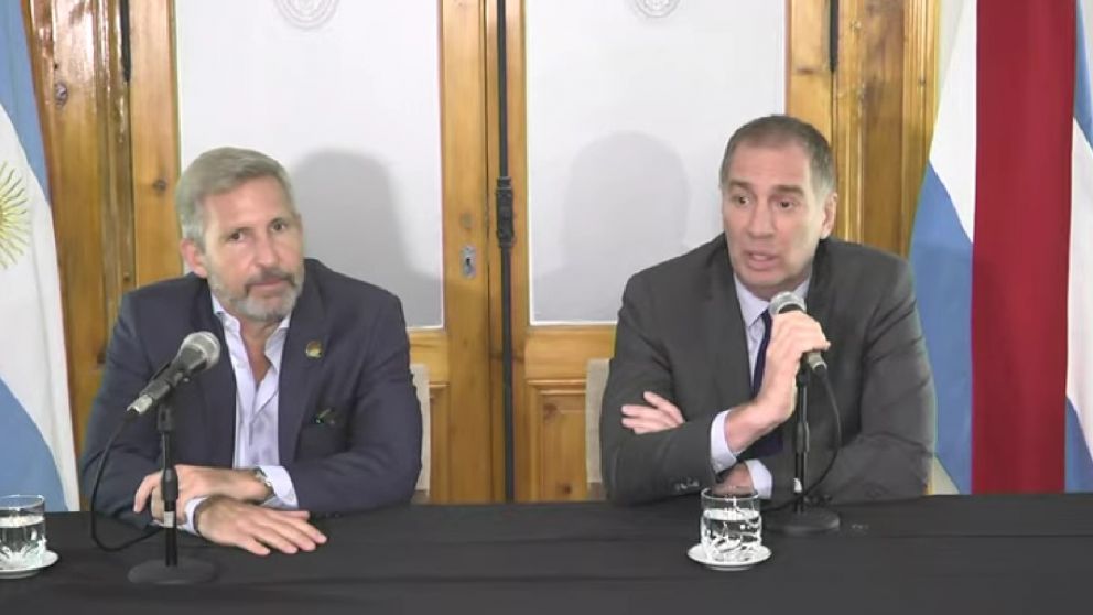 Rogelio Frigerio y Diego Santilli