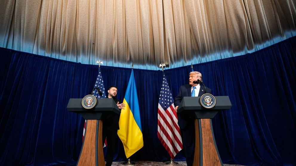 Trump y Zelensky dieron una conferencia de prensa tras la reunión en Mar-a-Lago